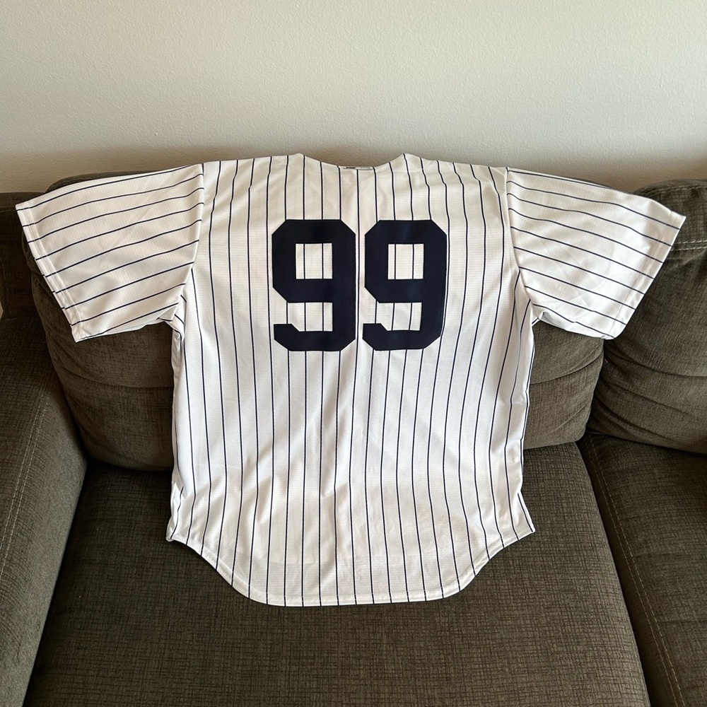Nike Authentic New York Yankees Aaron Judge #99 Baseball Jersey Men’s Sz: L - Picture 7 of 7